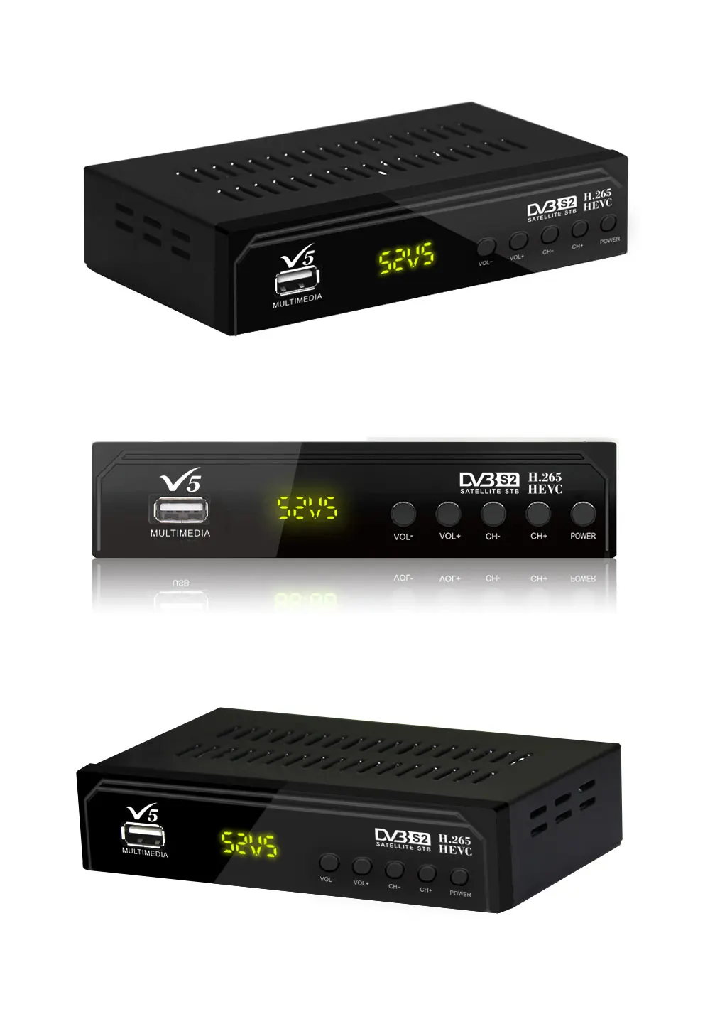 Новейшая Qriginal DVB S2 V5 спутниковая телеприставка Full HD 1080p H.265/HEVC поддержка CCCAM wifi YouTube DVB S2 V5 ТВ приемник тюнер