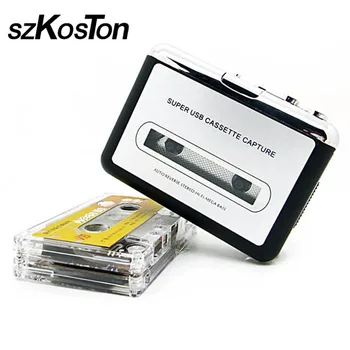 

USB Cassette Player Tape to PC Super Cassette To MP3 Audio Music CD Digital Player Converter Capture Recorder +Headphone USB 2.0
