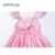 INPEPNOW Girls Summer Dress 2019 Brand Backless Teenage Party Princess Dress Children Costume for Kids Clothes Pink LYQ-CZX131