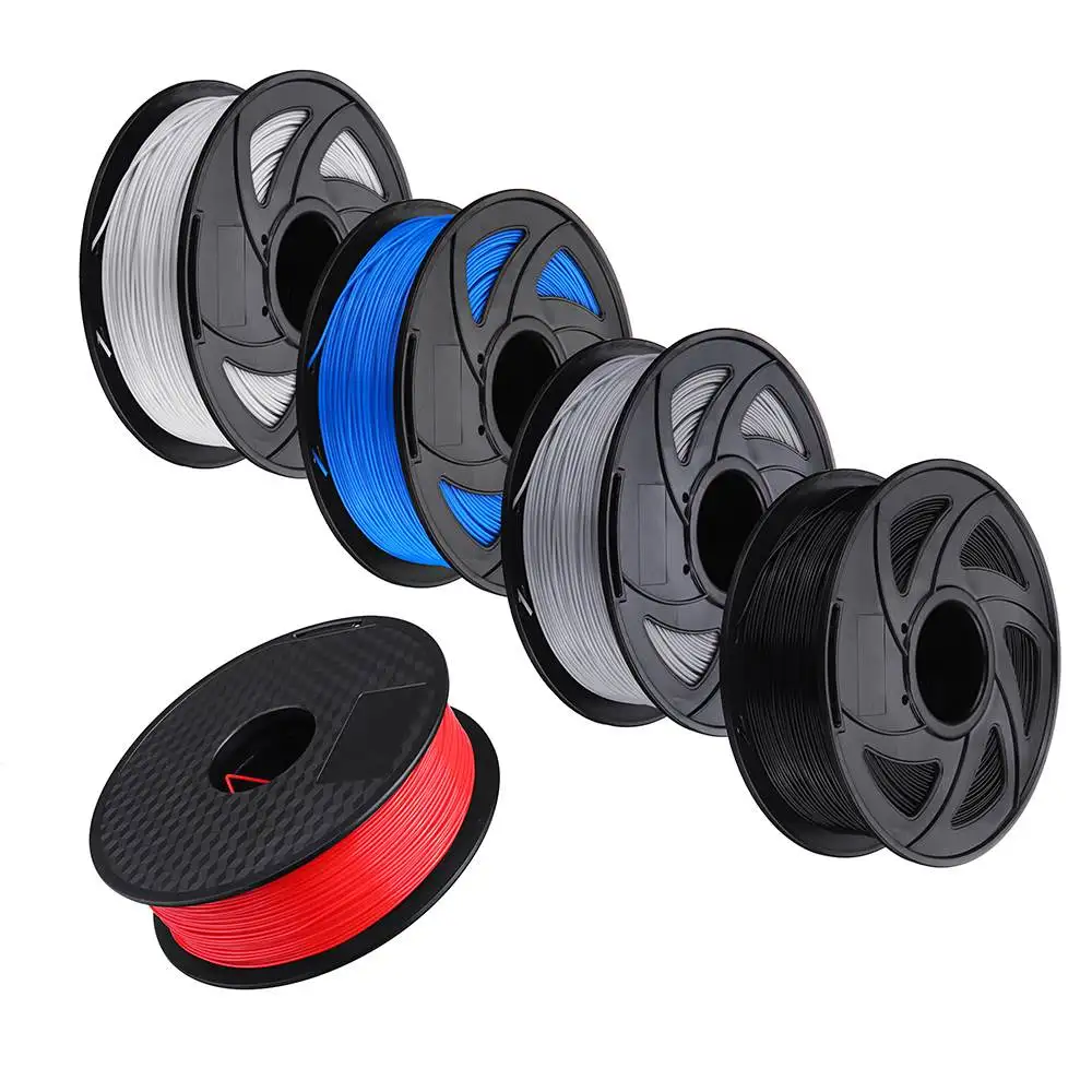 

NEW PLA 1.75mm Filament 1KG Printing Materials Colorful For 3D Printer Extruder Pen Rainbow Plastic Accessories