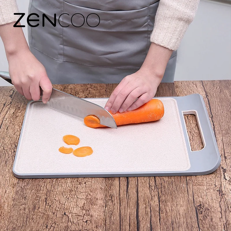 ZENCOO Chaff Eco Friendly Cutting Board Vegetable Fruit Meat Chopping