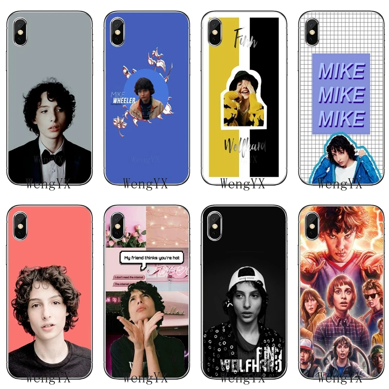 

art Finn Wolfhard Stranger Things TPU Soft phone cover case For Huawei Honor 4C 5A 5X 5C 6 Play 6X 6A 6C pro 7X 8 9 Lite V8 V10