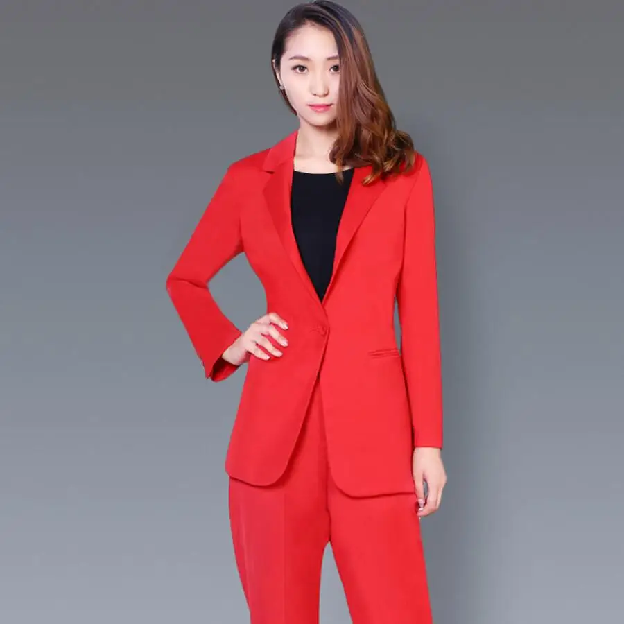 Women Pant Suits Business women suits formal occasions OL vocational suit high quality custom