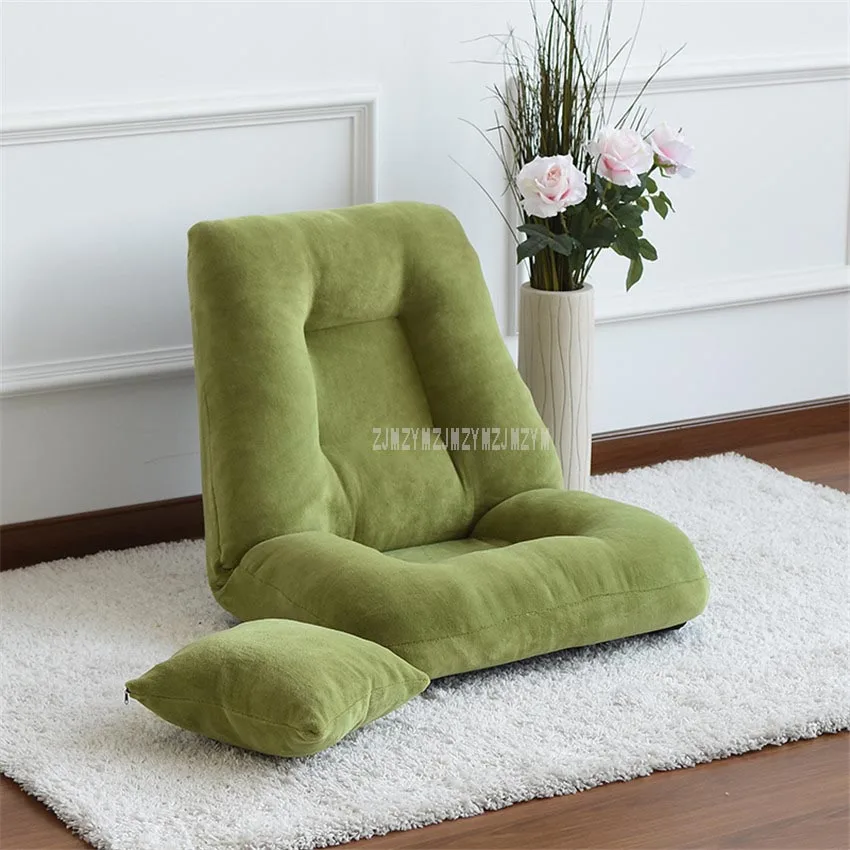 116 см шезлонг, кресло для отдыха, регулируемые сиденья для гостиной, спальни, складной мягкий складной диван-кровать, ленивый шезлонг, стул - Цвет: olive green