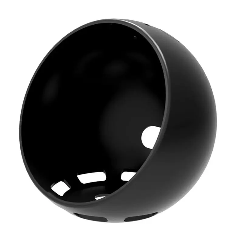 Защитный чехол Пыльник Мягкая силиконовая оболочка водонепроницаемые аксессуары для Amazon Echo Spot аксессуары для динамиков - Цвет: Черный