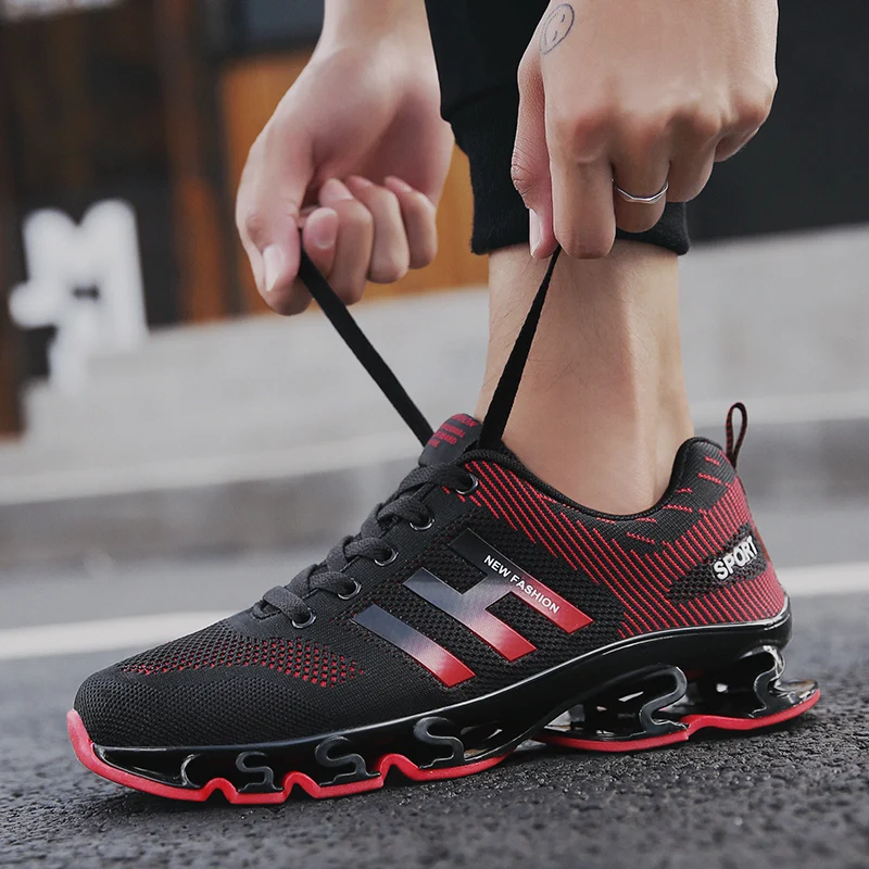 

Running shoes For Men sneakers New Blade design damping outdoor sport shoes male sneakers men size39-45