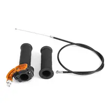 1 пара мотоциклов дроссельной заслонки матч 22 мм руль универсальный дизайн подходит для большинства китайских миниатюрные двигатели для мини-велосипедов велосипеды грязи