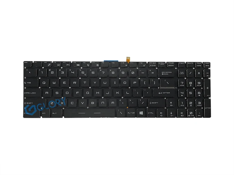Новая клавиатура США w/с подсветкой для MSI GE72 GE62 WS60 GS60 GS70 GT72 GP62 GP72 GT73VR GS72 GL62VR клавиатура на замену