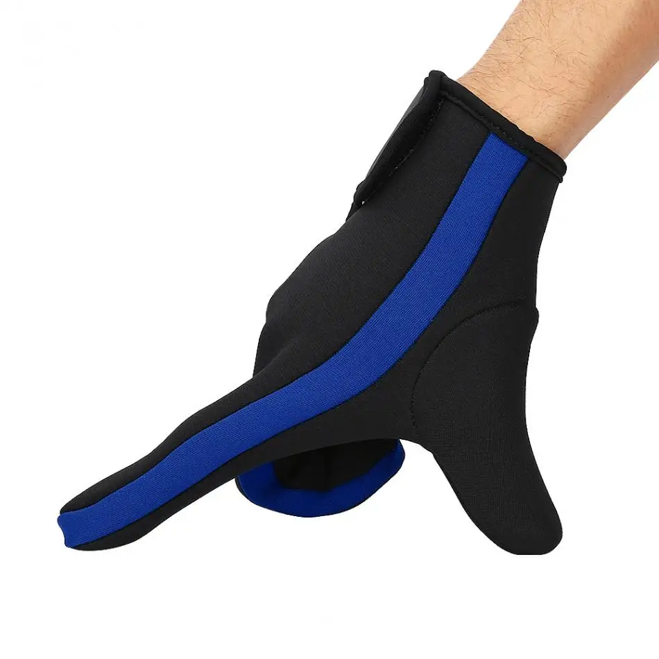 1Pair Swimming Diving Gloves Warm Unisex Outdoor Anti Tear Diving