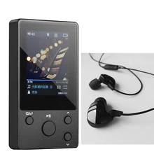 XDUOO NANO D3(+ наушники Hidiz EP3) Профессиональный музыкальный MP3 HIFI музыкальный плеер ips дисплей 24 бит/192 k DSD256 Встроенный 8 Гб