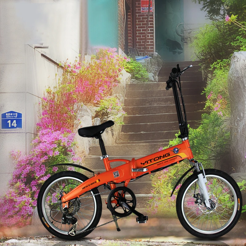 Perfect Electric Power-Assisted Folding Electric Bicycle Outdoor Double Leisure Electric Bike Factory Outlets 5