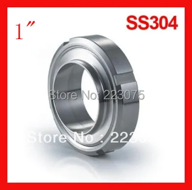 

Free shipping New arrival 1" SS304 Stainless steel sanitary SMS welded union set connection for food industry