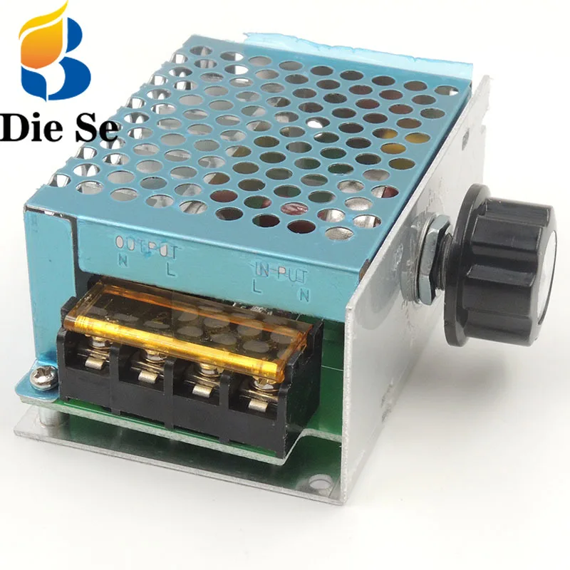 

Electronic Voltage Regulator AC220V 4000W Continuously Variable Transformer for Motor Speed Regulator and LED Brightness Control