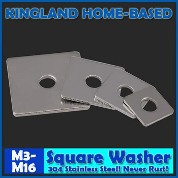 

Square Washers For Use In Timber Constructions 304 Stainless Steel M3 M4 M5 M6 M8 M10 M12 M14 M16