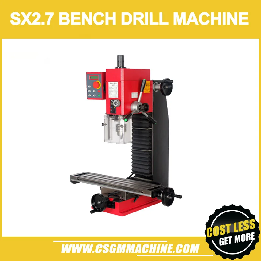 

SX Bench Drill Machine/750W Powerful Motor/SIEG Drill and Mill Machine