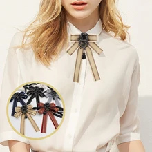 Бант банты галстук лента с бантом Pour Homme шейный галстук булавки и Броши Модные подарки для гостей наряд значок Женские аксессуары