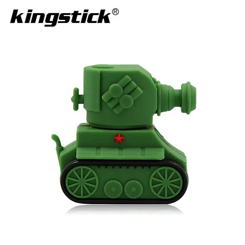 New wholesale tank model pen drive 64G/32G/16G/4G classic game pendrive cartoon usb flash drive USB 2.0 100% real capacity