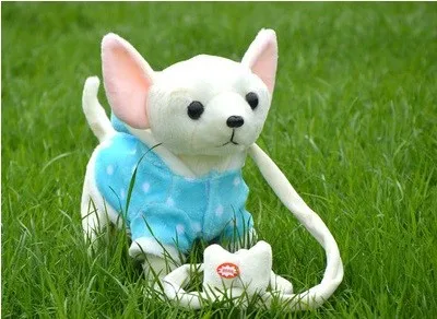 Brinquedos de Pelúcia Eletrônicos para Crianças Trela Elétrica Cachorro Música Máquinas Controle Remoto Cão Brinquedos Presente Natal Livre 4 Cheap Animais eletrônicos