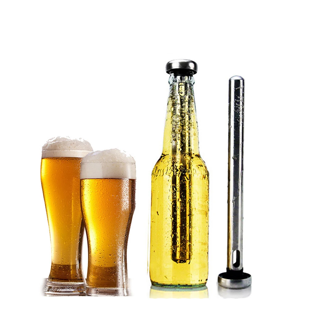 1 Pc 304 Stainless Steel wine cooling sick rod Beer Chiller Stick Wine