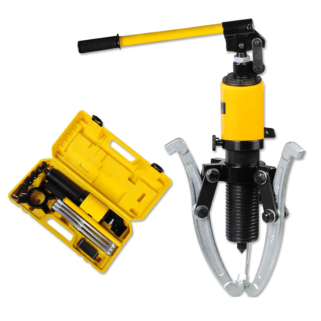 

JEYL 10 Ton Hydraulic Puller Bearing Hub Separator Garage Tool Set Kit