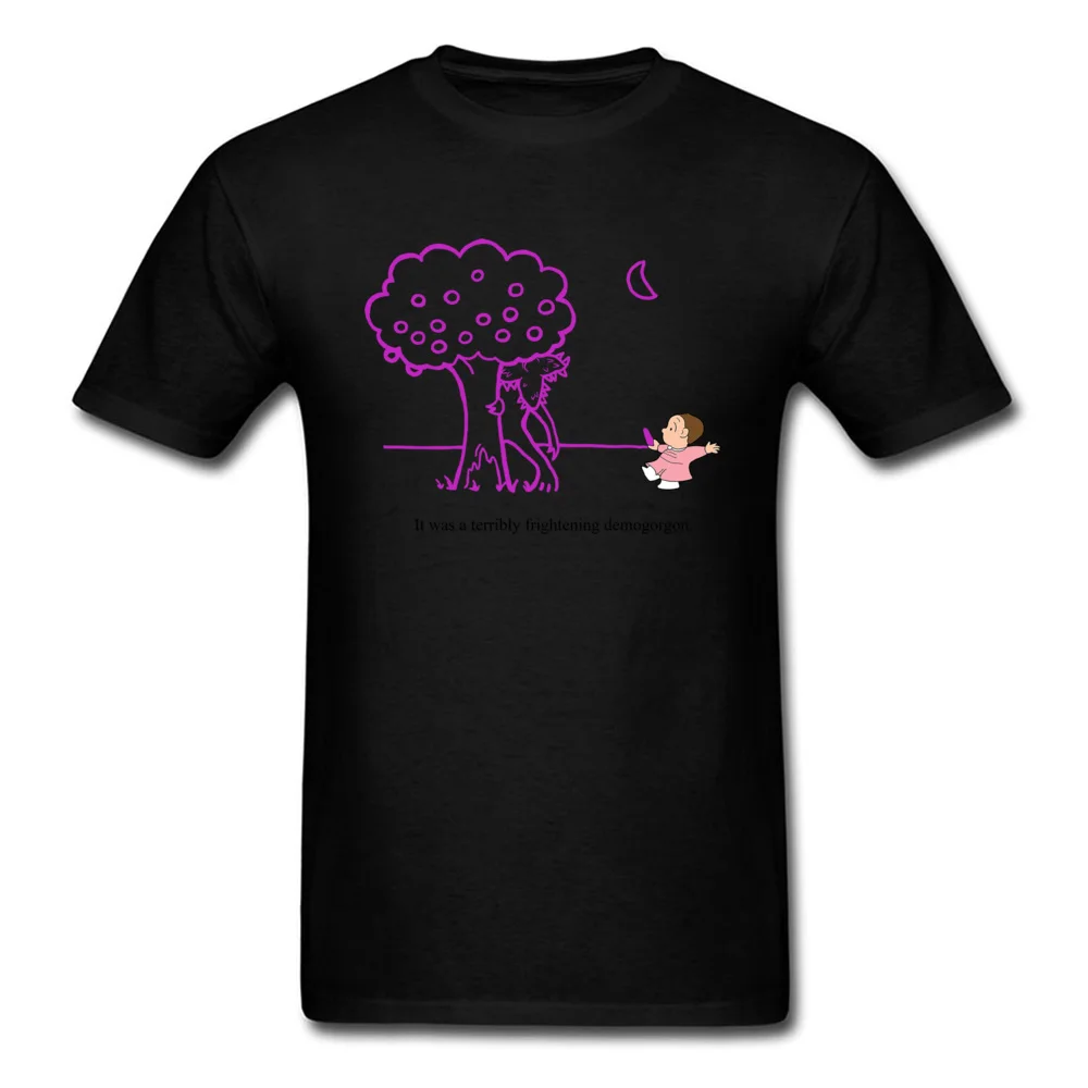 Summer Tops Shirt Fashion O-Neck Printed Short Sleeve Cotton Fabric Men T Shirts Crazy Tee Shirt Drop Shipping eleven and the purple crayon 8186 black