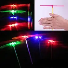 1200 шт DHL светодиодный флэш бамбук Летящая Стрела светильник для вертолета игрушка для детей на открытом воздухе YH307