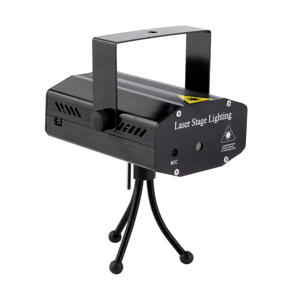

1set 2016 New Arrival Mini LED R&G Laser Projector Stage Lighting Adjustment DJ Disco Party Club Free Shipping