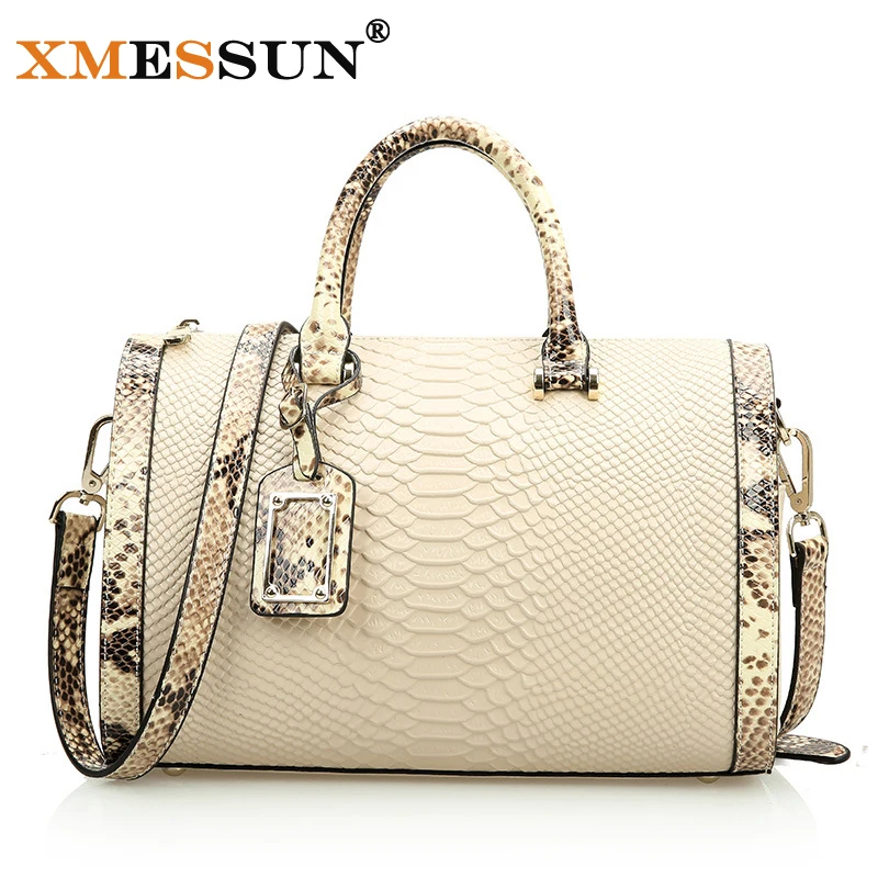 Genuine Leather Bags Crocodile Snake Skin Women Handbag Fashion ...