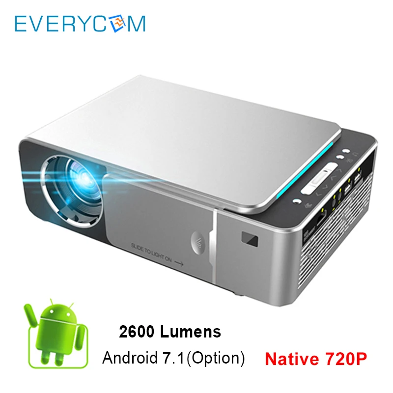 7000LM 1080P Full HD 3D Wifi LED Micro 4K Projector Home Theater HDMI VGA USB