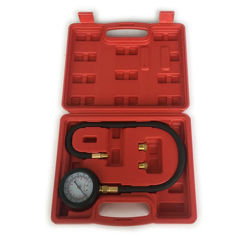 TU 12 Engine Oil Pressure Tester Pressure Gauge Test Tool Kit Auto Car
