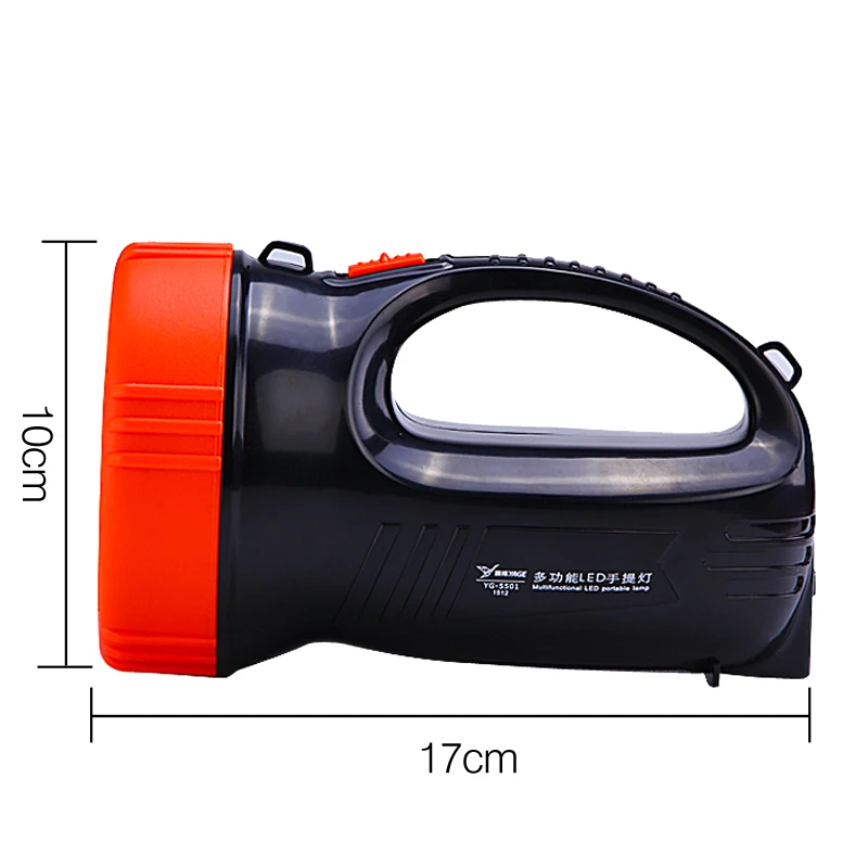 

YAGE portable light led spotlights camping lantern spotlight handheld touch lantern desk lamp light 2-modes EU/USA/UK Plug