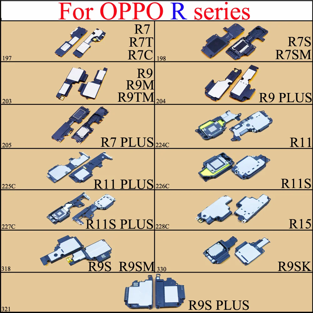 Динамик YuXi для OPPO r7/R7T/R7C/R7 PLUS/R11/R11S/R9SK/R9/R9T/R9MT/R9M/R15/R7S/r17 | Мобильные телефоны и