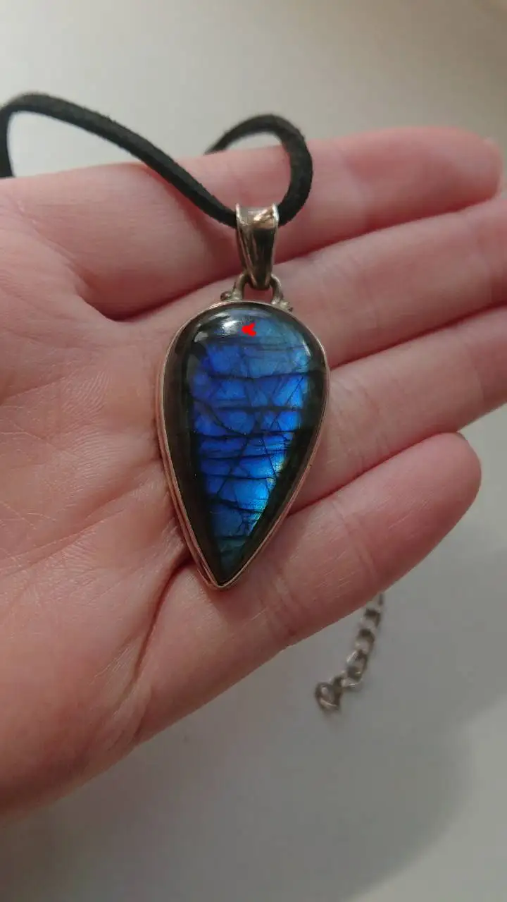 

Custom orders!Labradorite earring 25x15mm