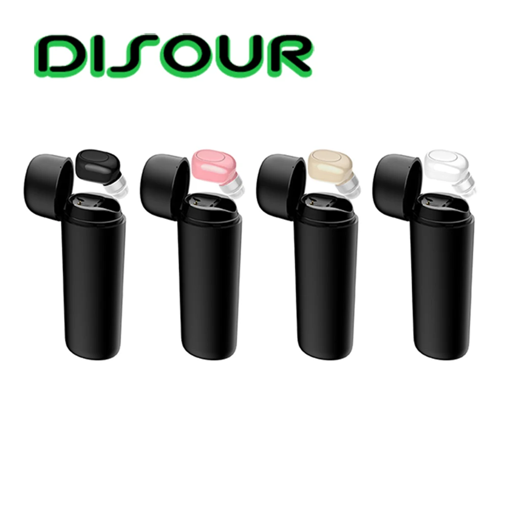 

DISOUR X11 Bluetooth Earphone In Ear Wireless Earbud Car Handsfree Headset With MIC Charging Box Mini Protable 1500mAh PowerBank