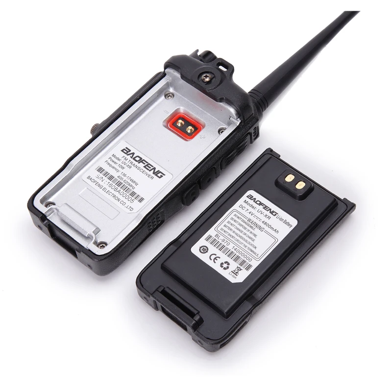 2019 Baofeng UV-XR IP67 влагонепроницаемые Walkie Talkie 10 W Мощный двухстороннее радио 10 км Long range для путешествий Пеший Туризм Любительское радио