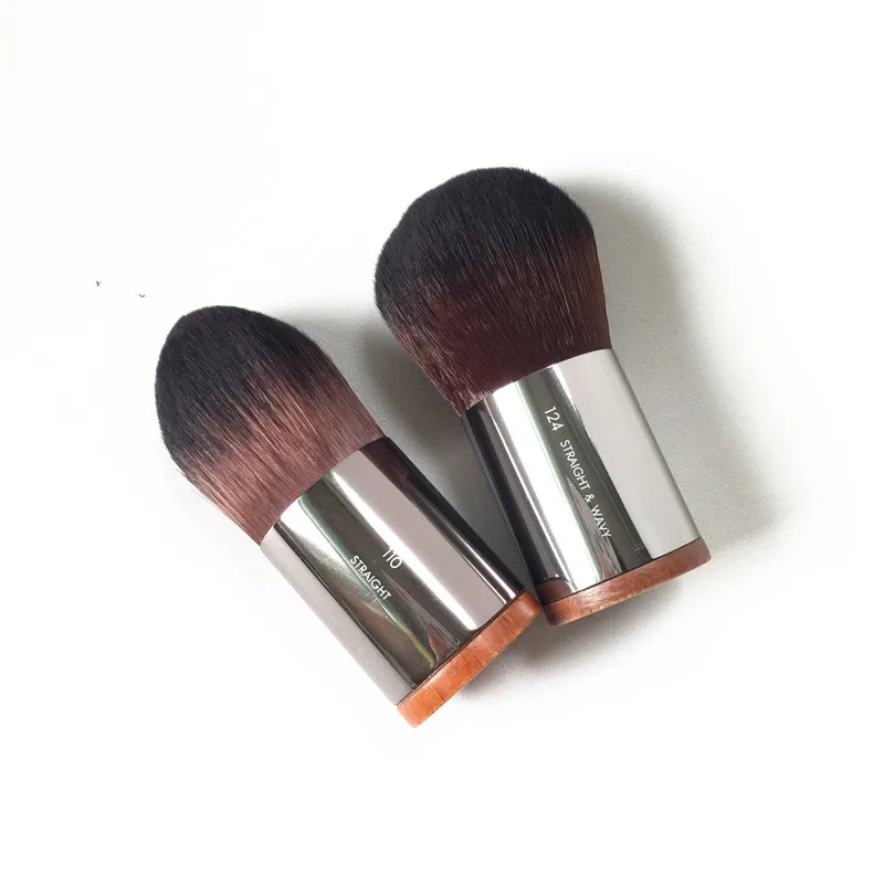 FOUNDATION Kabuki 110 / Powder Kabuki Brush 124 Portable Multi purpose