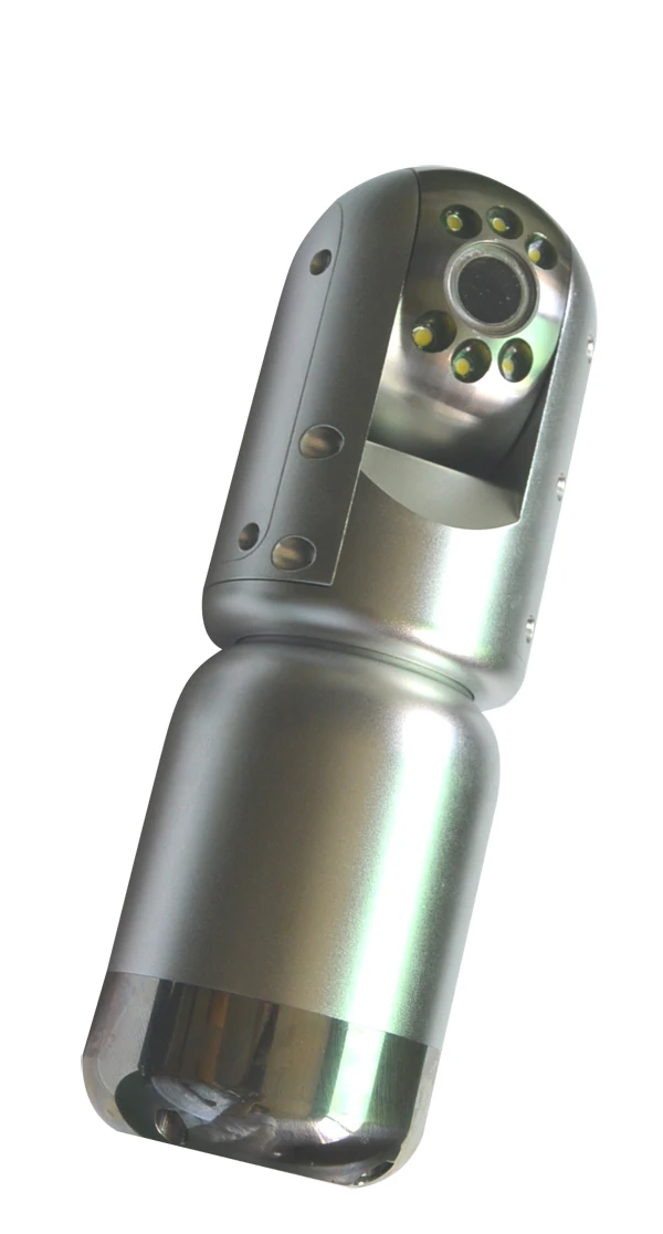 Buy Waterproof 50mm pan and tilt camera head for pipe