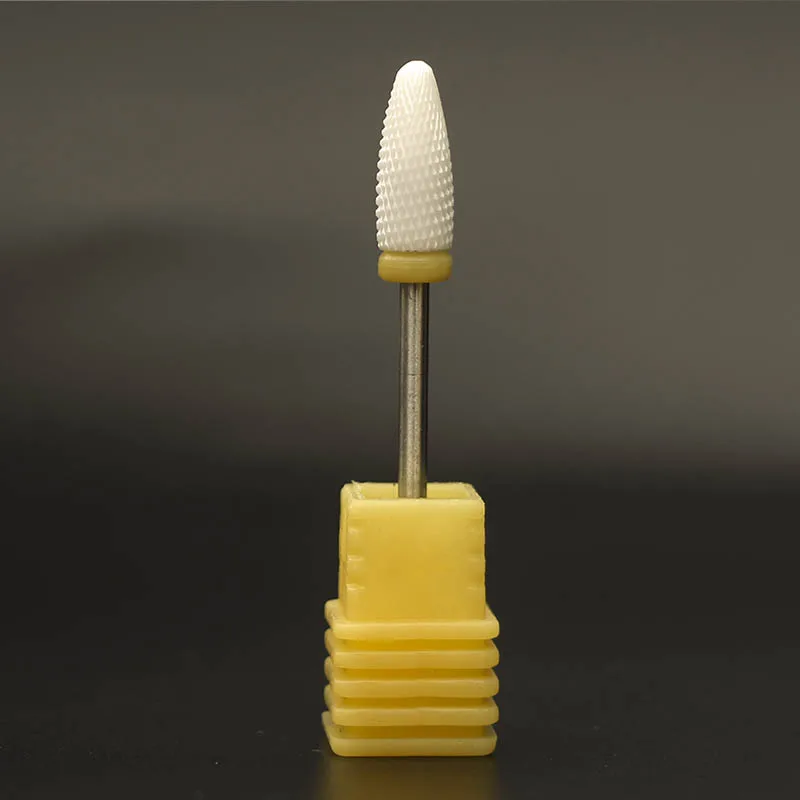 Речное озеро керамический сверло для ногтей для электрического маникюрного станка аксессуары для дизайна ногтей инструменты фреза для электрического маникюра пилки для ногтей - Цвет: HY XF