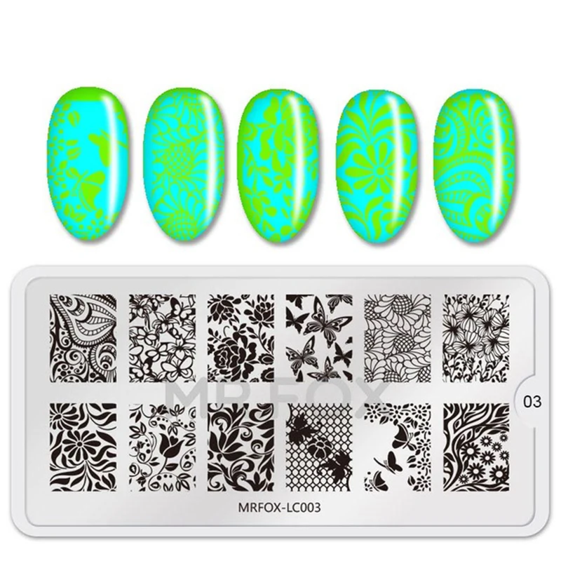 WAKEFULNESS горшечные растения шаблон для штамповки ногтей пластины прямоугольные цветы для дизайна ногтей трафарет шаблоны для маникюра Инструменты для штампов ногтей