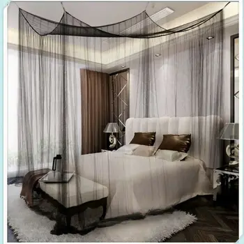 

Bed ornament Double Bed Mosquito Net Fabric Net Quarto Door Tent