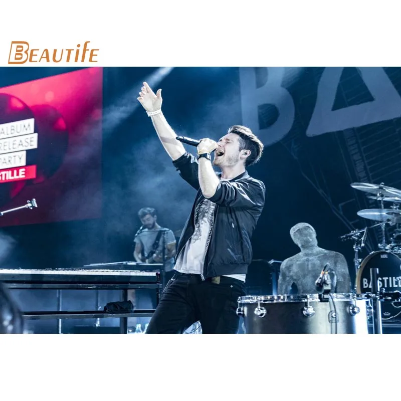 Новый Bastille плакат ткань Шелковый украшения дома Художественный тканевый с