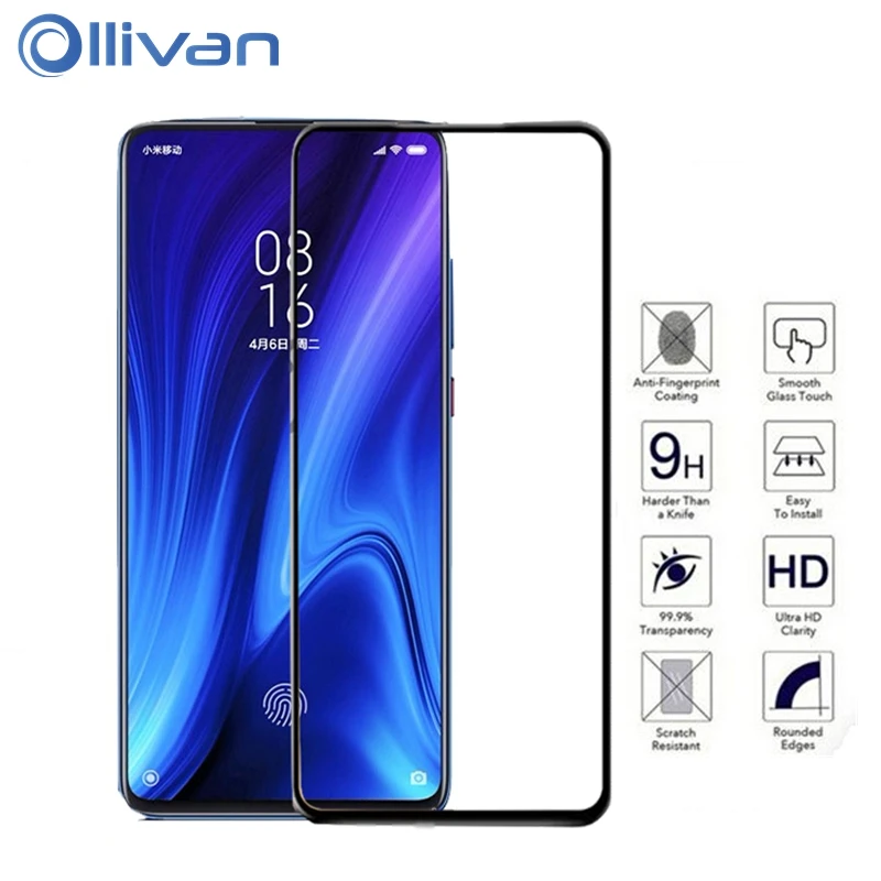 

Full Cover Tempered Glass For XiaoMi Mi 9T Pro Redmi K20 Pro Screen Protector Protective Film For Redmi K20 Pro Redmi 7 7A Glass