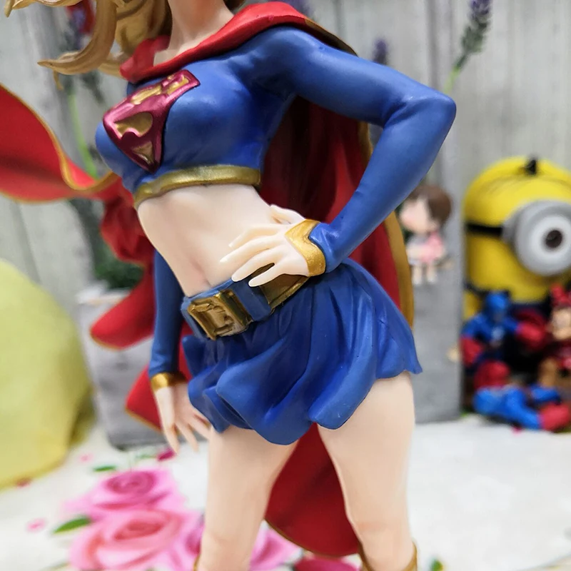 Justice League DC Comics Super Girls Supergirl Figure Doll PVC Action Figure Collection Model Toy G