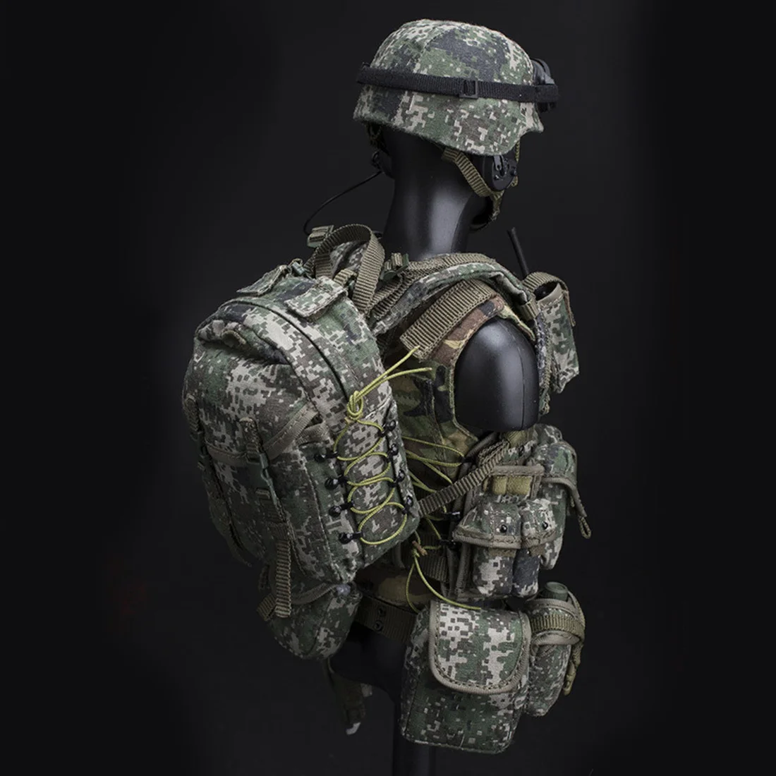 Discount Flagset 1/6 Chinese Army Machine Fighter Soldier Model Action Figure Model Toys Hobbies For Kids Adults New Arrivel 5