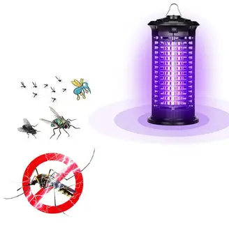 

4W LED UV Mosquito Killer Lamp with Switch Hanging Hole Photocatalyst Fly Trap Bug Insect Killer Lamp Anti Mosquito Repellent