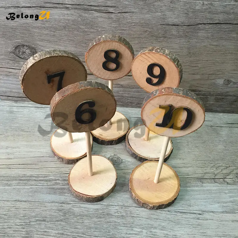 Table Numbers Wedding Decoration MUW-125-10