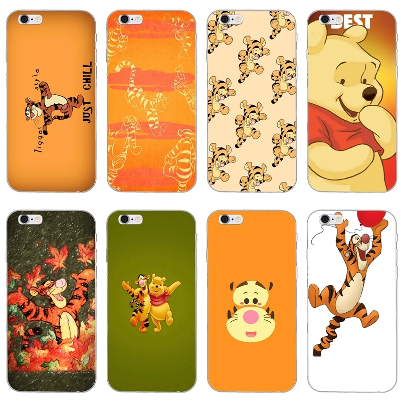 

Winnie The Pooh tigger For Huawei Mate 20 10 lite pro 9 8 Y9 Y7 Y6 prime Y5 Y3 II GR5 2017 2018 2019 case Soft phone cover