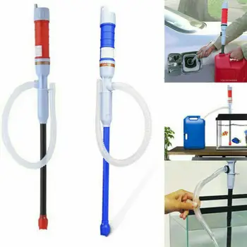 

Handheld Liquid Transfer Gas Oil Fish Tank Pipe Siphon Water Pump Battery Operated
