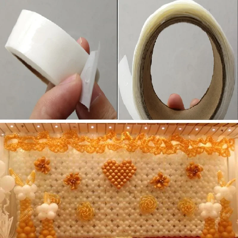 1 x Roll 300 Double Sided Sticky Glue Dots Adhesive For Wedding Balloon Decoration 5mm