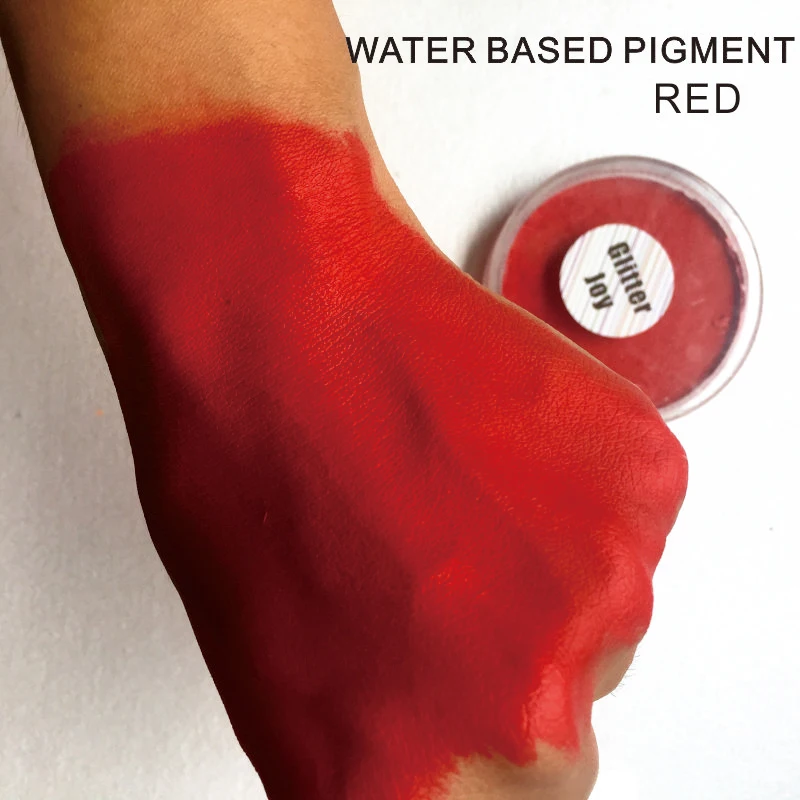 

FPR 30g/pc Water Based Pure RED Face Body Paint Pigment Blood Makeup in Halloween Party Fancy Dress Beauty Makeup Tool